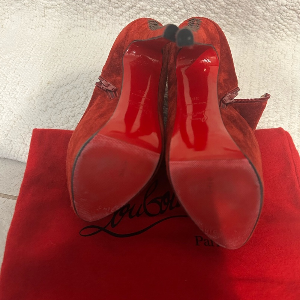 Suede platform, Christian Louboutin Recouzetta - Picture 8 of 8